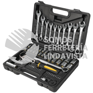 22981 SET-73 JUEGO DE 70 HERRAMIENTAS 1/4" Y 3/8" PARA MECANICO PRETUL