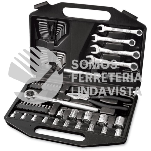 22985 SET-70 JUEGO DE 66 HERRAMIENTAS 1/4" Y 3/8" PARA MECANICO PRETUL