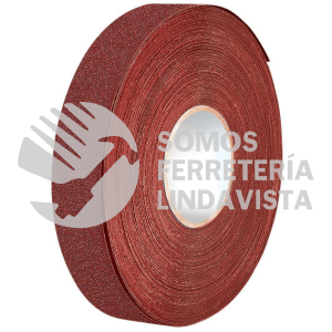 11662 LIPL-120-1X45 ROLLO DE 45 M DE LIJA PARA PLOMERO GRANO 120 ANCHO 1" TRUPER
