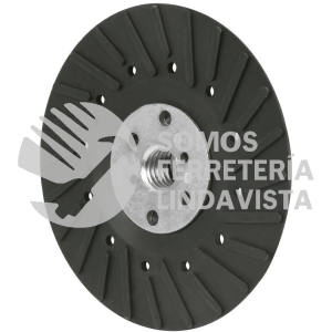17273 RES-DILI-4-1/2P RESPALDO PARA DISCOS DE LIJA 4-1/2" EJE 5/8-11 TRUPER