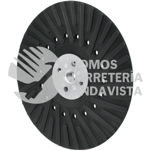17274 RES-DILI-7P RESPALDO PARA DISCOS DE LIJA 7" EJE 5/8-11 TRUPER