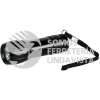 24053 LINA-3AP LINTERNA DE ALUMINIO DE PILAS 35 LUMENES 9 LEDS PRETUL