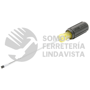 9436 DESTORNILLADOR CON MANGO CUSHION GRIP, PUNTA CABINET BARRA REDONDA 3/16" X 10" URREA