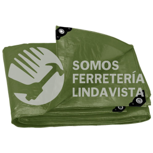 16373 LT-23X LONA USO RUDO VERDE OLIVO 2 X 3 M TRUPER