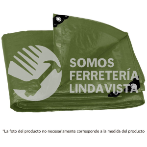 16375 LT-45X LONA USO RUDO VERDE OLIVO 4 X 5 M TRUPER