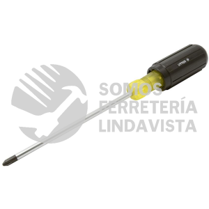 9482 DESTORNILLADOR CON MANGO CUSHION GRIP, PUNTA PHILLIPS BARRA REDONDA #1 X 3" URREA