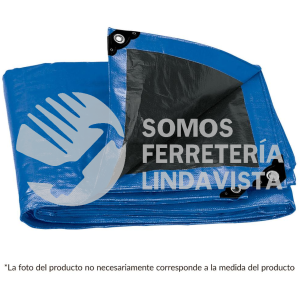 15375 LT-612Z LONA AZUL REFORZADA DE 6 X 12 M TRUPER