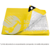 23742 LP-45A LONA 4 X 5 M AMARILLA PRETUL