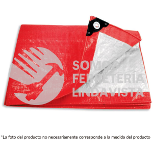 23764 LP-33R LONA 3 X 3 M ROJA PRETUL
