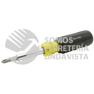 9301CMS DESTORNILLADOR CON MANGO CUSHION GRIP CON PUNTAS INTERCAMBIABLES 5 EN 1 URREA