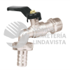 23146 LL-21P LLAVE DE ESFERA 1/2" DE ZINC PRETUL