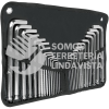15562 ALL-30 JUEGO 30 LLAVES ALLEN LARGAS STD Y MM PUNTA BOLA ESTUCHE TRUPER