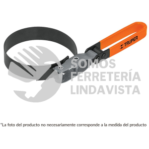 14515 LF-5 LLAVE DE BANDA METALICA 2-1/2"-3-3/4" PARA FILTRO DE ACEITE TRUPER