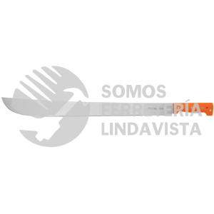 15888 T-460-24P MACHETE ESTANDAR 24" CACHA NARANJA REMACHADA TRUPER