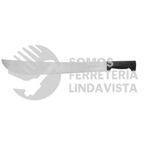 10256 T-460-18BB MACHETE ESTANDAR 18" CACHA NEGRA INYECTADA EN BOLSA TRUPER