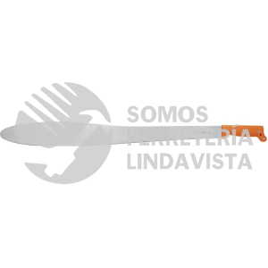 15880 T-1173-27P MACHETE CAGUAYANO 27" CACHA NARANJA REMACHADA TRUPER