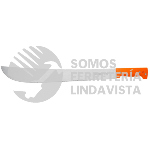 15892 T-460-18PB MACHETE ESTANDAR 18" CACHA NARANJA REMACHADA EN BOLSA TRUPER