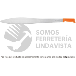 15871 T-905-22P MACHETE ACAPULQUEÑO DE 22" CACHA NARANJA TRUPER