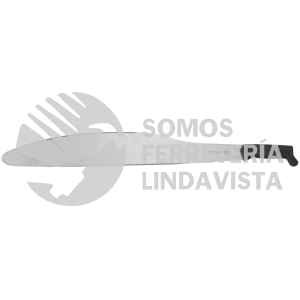 15879 T-1848-24B MACHETE TIPO COSTEÑO 24" CACHA NEGRA TRUPER