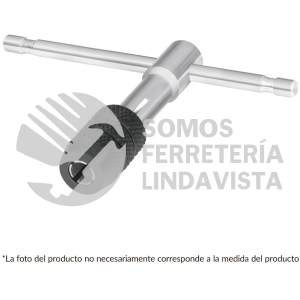 11438 MAN-T-3/16 MANERAL EN T PARA MACHUELO 3/16" TRUPER