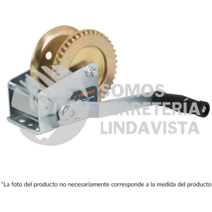 14722 MAW-27 MALACATE DE MANIVELA 270 KG SIN CABLE TRUPER