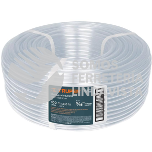 19866 MAN-5/16I METRO DE MANGUERA 5/16" INDUSTRIAL EN ROLLO DE 100 M TRUPER