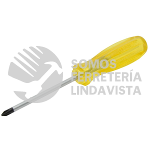 9685 DESTORNILLADOR CON MANGO AMBAR, PUNTA PHILLIPS BARRA REDONDA #2 X 8" URREA