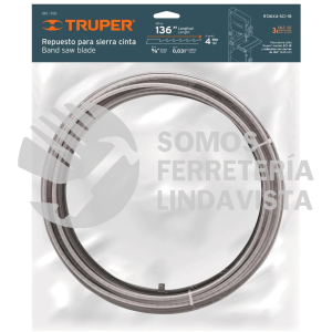 16279 R136X4-SCI-18 REPUESTO SIERRA 136" X 4 DPP PARA SIERRA CINTA SCI-18 TRUPER