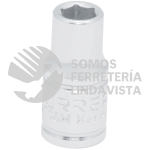 47045M DADO CUADRO DE 1/4", 6 PUNTAS, METRICO, 4.5 MM URREA