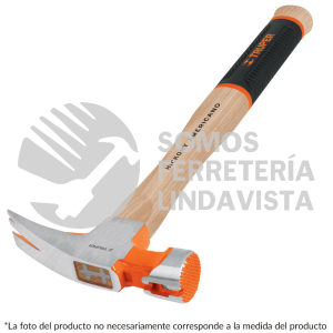 16863 MORCA-25 MARTILLO 25 OZ UÑA RECTA TIPO CALIFORNIA RIPPER TRUPER GRIP