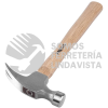 25001 MAR-16P MARTILLO UÑA RECTA 16 OZ PRETUL
