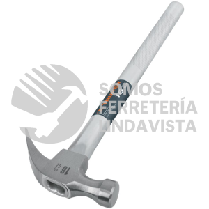 16701 MT-16 MARTILLO TUBULAR PULIDO 16 OZ UÑA CURVA TRUPER