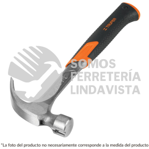 16820 MXC-20 MARTILLO FORJADO 20 OZ UÑA CURVA MANGO CON NEOPRENO TRUPER