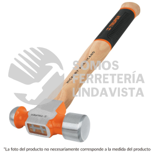 16901 MB-12 MARTILLO PULIDO DE BOLA 12 OZ MANGO HICKORY TRUPER GRIP