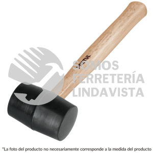20565 MH-8P MAZO DE HULE 8 OZ PRETUL