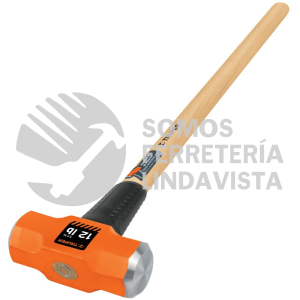 16513 MD-12M MARRO OCTAGONAL 12 LB MANGO DE MADERA 36" TRUPER