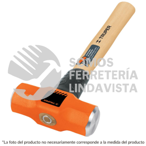 17045 MD-2.5M MARRO OCTAGONAL 2.5 LB MANGO DE MADERA 12" TRUPER