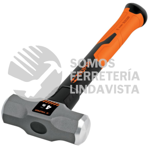 16536 MD-4F MARRO OCTAGONAL 4 LB MANGO DE FIBRA DE VIDRIO 14" TRUPER
