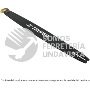 16632 BAMO-16 BARRA DE REPUESTO PARA MOTOSIERRA A GASOLINA 16" TRUPER