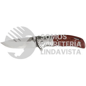 16981 NV-4 NAVAJA ABATIBLE 4-1/2" MANGO DE MADERA TRUPER