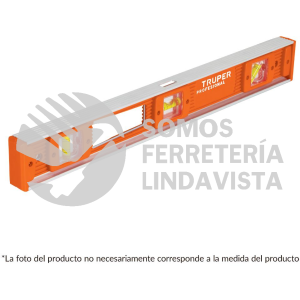 17030 NP-12 NIVEL DE 12" CUERPO DE ALUMINIO CON PROTECCION DE ABS TRUPER
