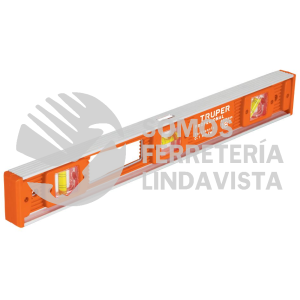 17034 NP-18 NIVEL DE 18" CUERPO DE ALUMINIO CON PROTECCION DE ABS TRUPER
