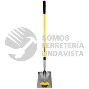 17167 PCL-F PALA CUADRADA TRU GLASS MANGO LARGO DE FIBRA DE VIDRIO TRUPER