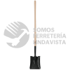 22508 PCD-L PALA CUADRADA MANGO LARGO 44" PRETUL