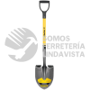 17150 PRY-F PALA REDONDA TRU GLASS PUÑO "Y" MANGO FIBRA DE VIDRIO TRUPER