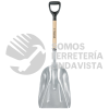 17181 PALY-10 PALA SANITARIA CABEZA #14 DE ALUMINIO PUÑO "Y" MANGO 27" TRUPER