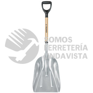 17181 PALY-10 PALA SANITARIA CABEZA #14 DE ALUMINIO PUÑO "Y" MANGO 27" TRUPER