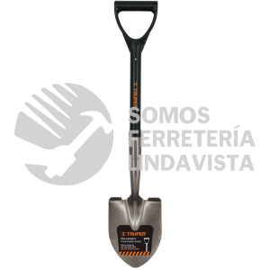 17195 TR-BY-F PALA CAJUELERA REDONDA PUÑO "D" CON MANGO FIBRA DE VIDRIO TRUPER