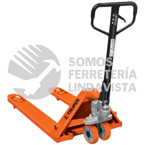 15082 PAT-2.5PU PATIN TRASPALETA 2.5 TON CON RUEDAS DE POLIURETANO TRUPER