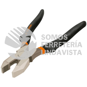 17304 T201-8 PINZA PARA ELECTRICISTA 8" CABEZA CUADRADA MANGO PVC TRUPER